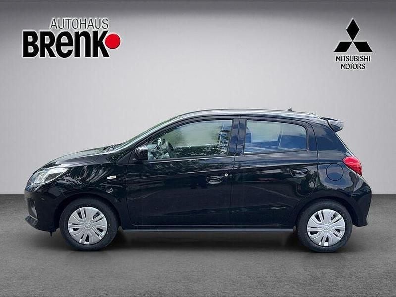 Gebraucht Mitsubishi Space Star Basis 71 PS (52 kW) 2024 Schwarz Limousine