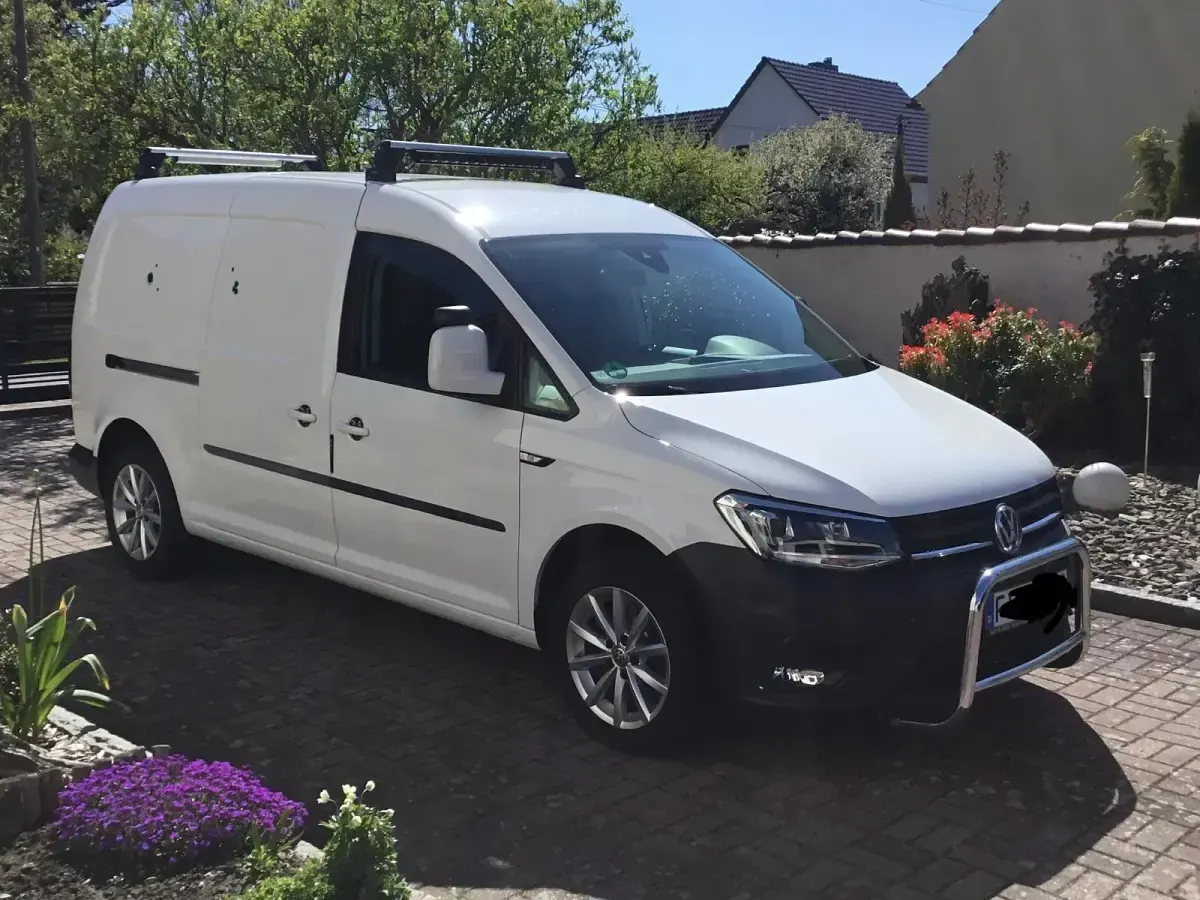 Gebraucht VW Caddy Maxi 150 PS (110 kW) 2018 Weiß Van / Kleinbus