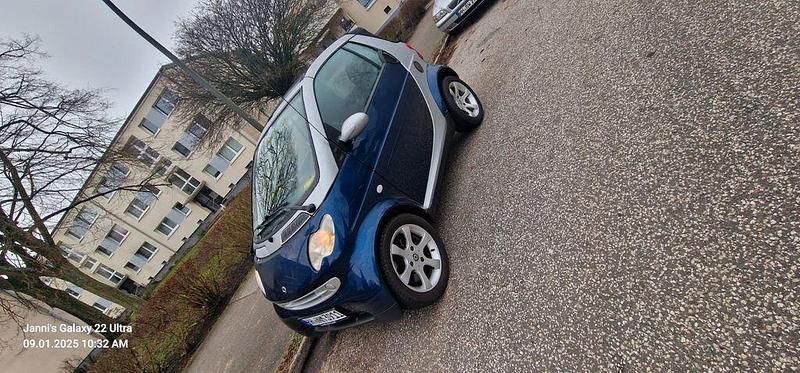 Gebraucht Smart ForTwo Cabrio Passion 61 PS (44 kW) 2004 Blau Cabrio
