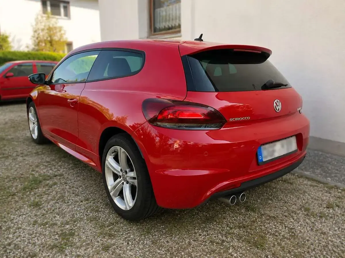 Gebraucht VW Scirocco R-line 170 PS (125 kW) 2011 Rot Coupé