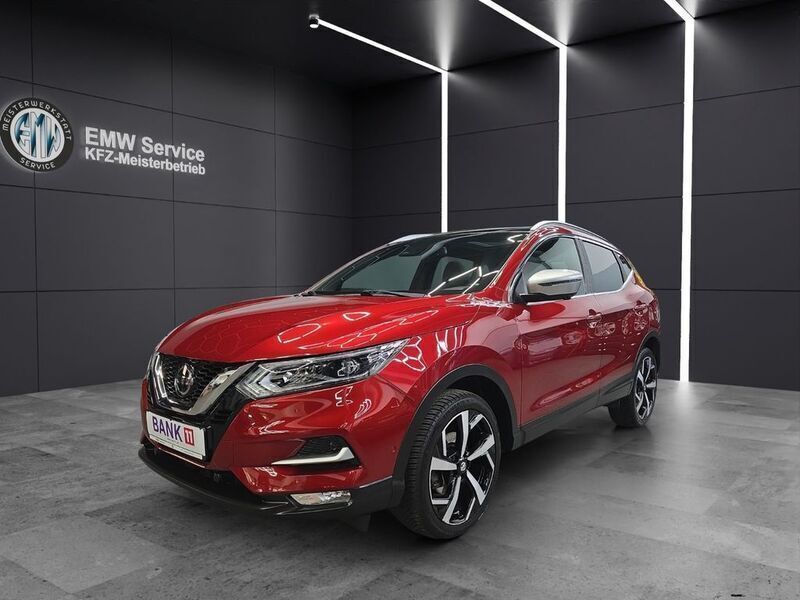 Rot Gebraucht 2019 Nissan Qashqai Tekna+ SUV | 14.990 € (Guter Preis) - Bild 1/4