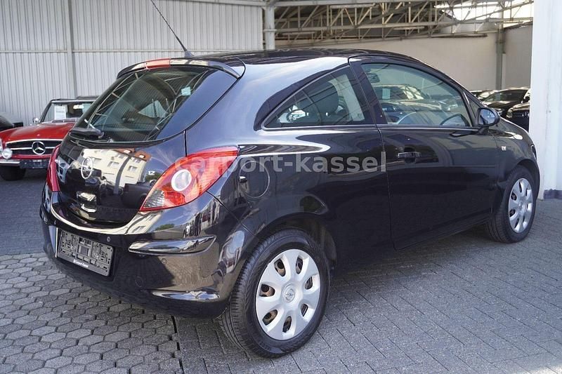 Gebraucht Opel Corsa Edition 80 PS (58 kW) 2008 Schwarz Kleinwagen