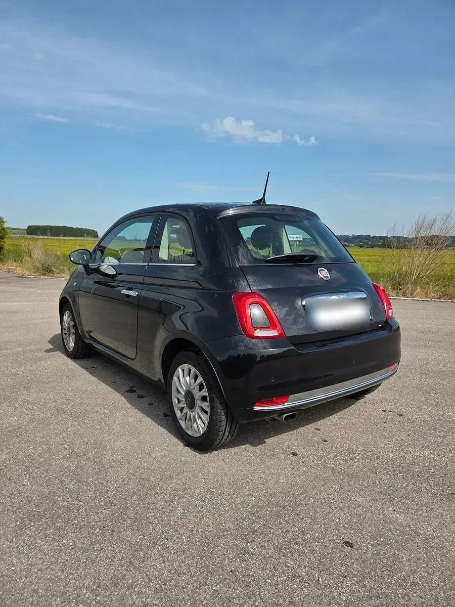 Gebraucht Fiat 500 Lounge 69 PS (50 kW) 2016 Schwarz Kleinwagen