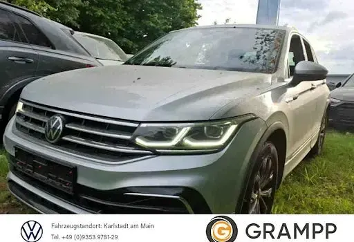 Gebraucht VW Tiguan R-line 150 PS (110 kW) 2022 Silber SUV