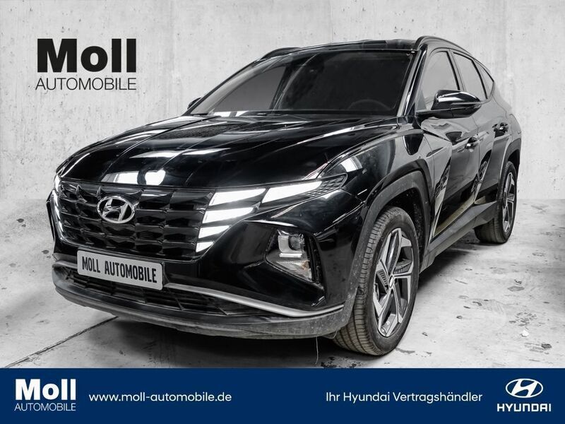 Abyss black / met Gebraucht 2023 Hyundai Tucson Basis SUV | 33.850 € (Fairer Preis) - Bild 1/4