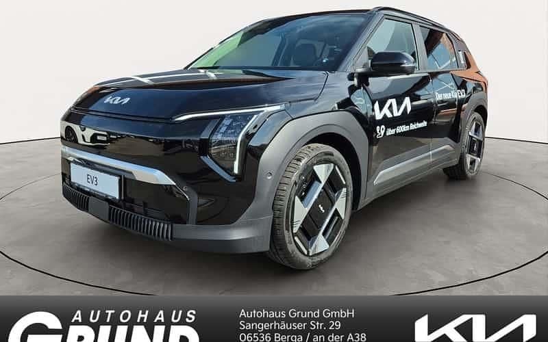 (abp) auroraschwarz met Gebraucht 2025 Kia EV3 SUV | 32.490 € (Superpreis) - Bild 1/4