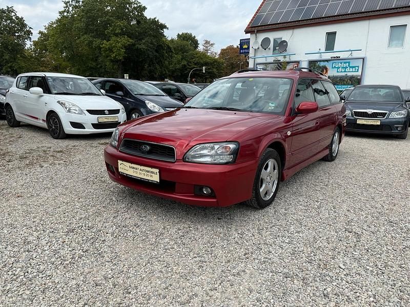 Rot Gebraucht 2002 Subaru Legacy Kombi | 1.000 € (Superpreis) - Bild 1/4