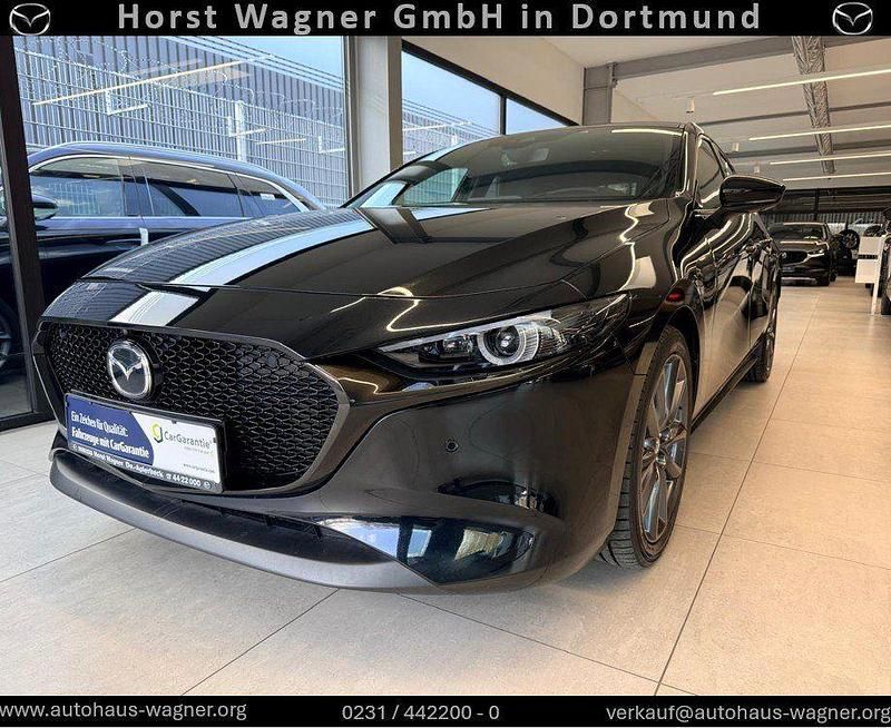Gebraucht Mazda 3 Selection 150 PS (110 kW) 2023 Jet black Limousine