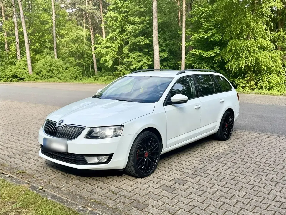 Gebraucht Skoda Octavia Ambition 110 PS (80 kW) 2015 Weiß Kombi