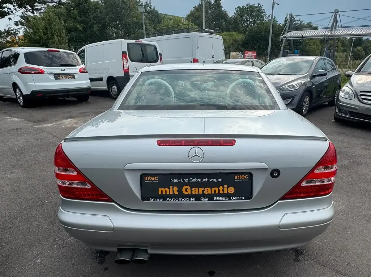 Gebraucht Mercedes SLK230 193 PS (141 kW) 1999 Grau Cabrio