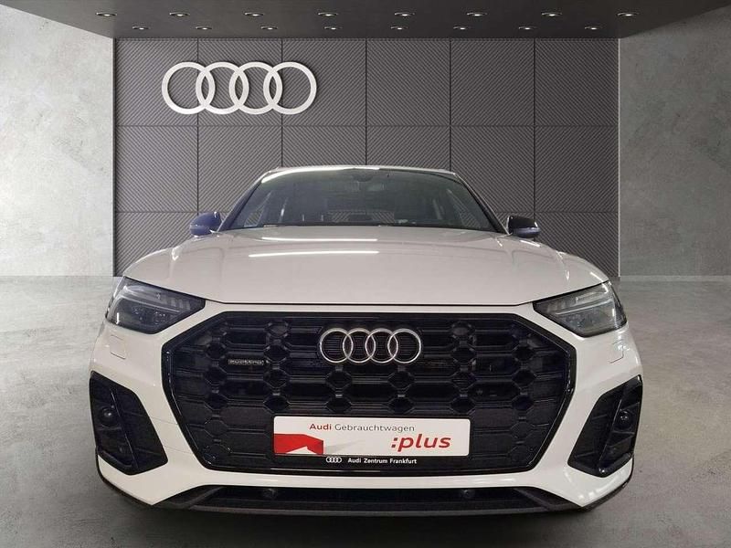 Gebraucht Audi Q5 S-Line 367 PS (269 kW) 2022 Gletscherweiß metallic/gletsch SUV