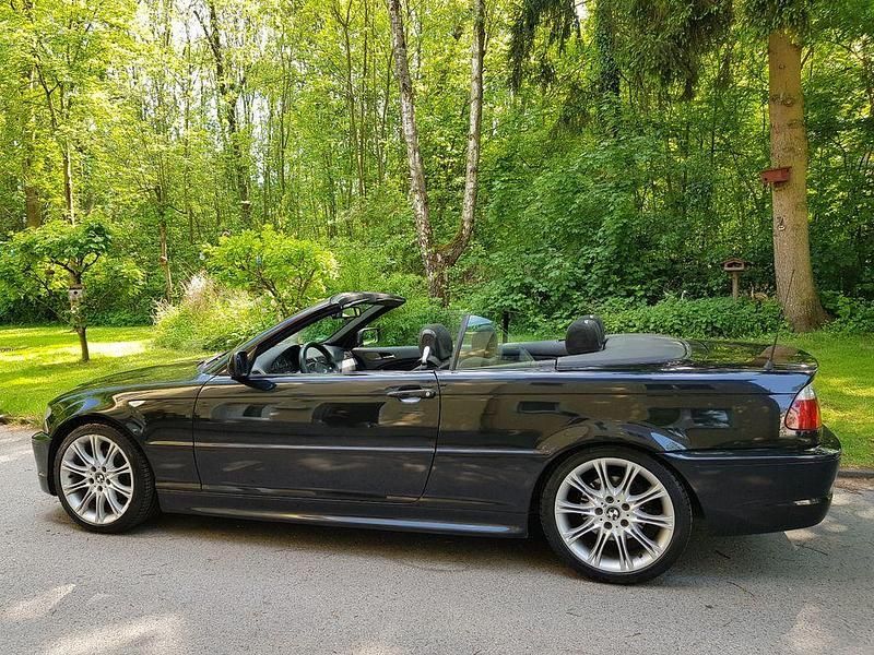 Schwarz Gebraucht 2005 BMW 320 Cabriolet M Sport Cabrio | 6.990 € (Fairer Preis) - Bild 1/4