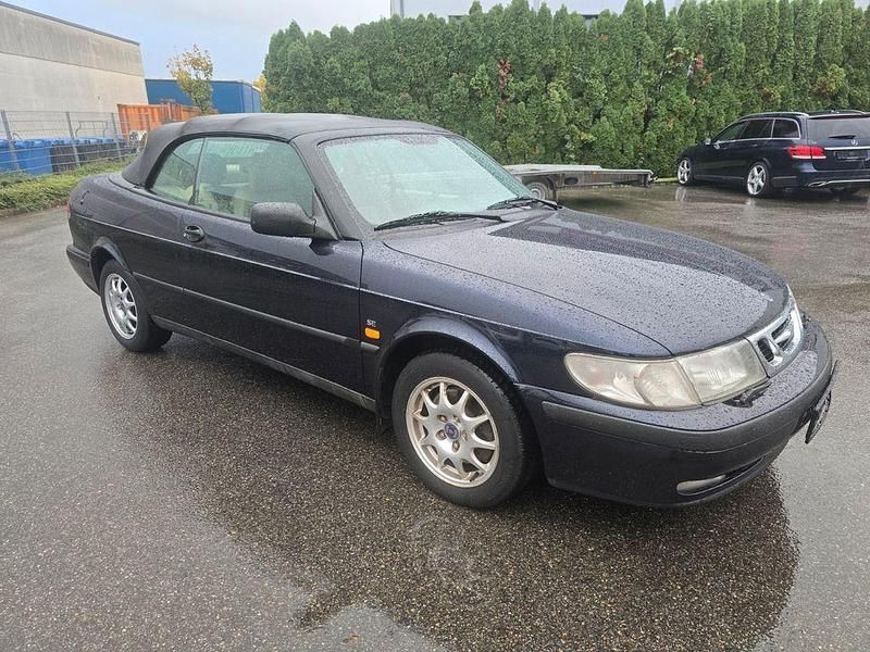 Gebraucht Saab 9-3 Cabriolet 185 PS (136 kW) 1998 Blau Cabrio
