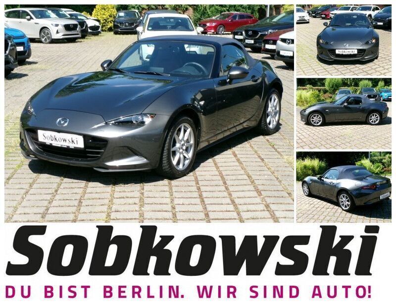 Matrixgrau metallic Gebraucht 2022 Mazda MX5 Cabrio | 26.990 € (Fairer Preis) - Bild 1/4