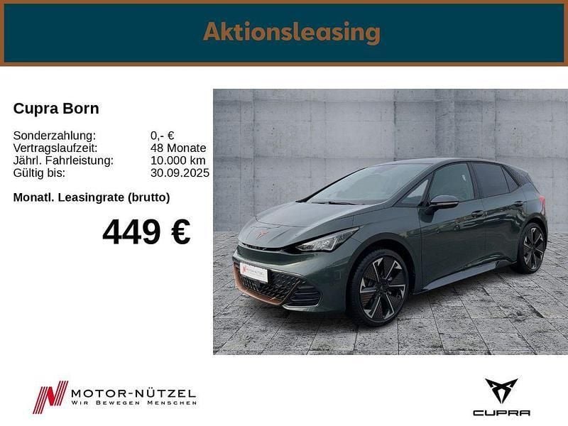Grün Gebraucht 2025 Cupra Born VZ Kleinwagen | 44.450 € (Guter Preis) - Bild 1/4