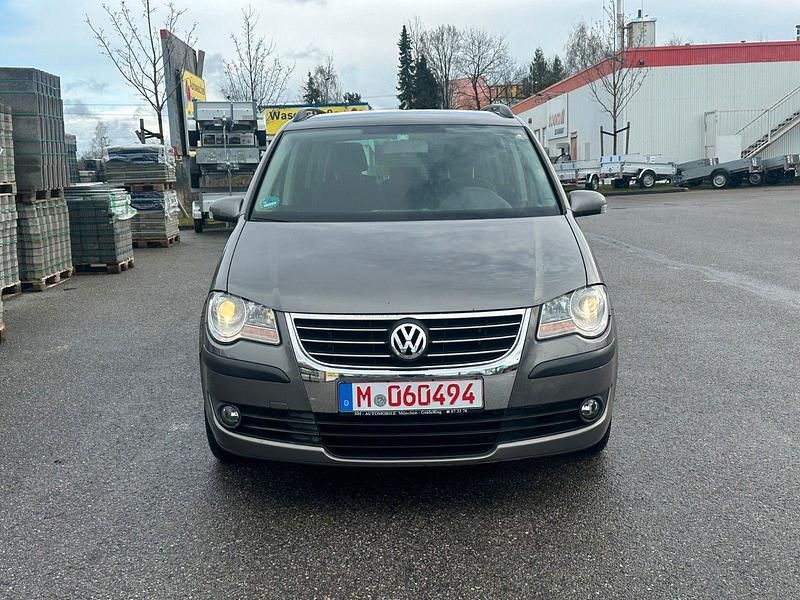 Gebraucht VW Touran Conceptline 102 PS (75 kW) 2007 Grau Van / Kleinbus