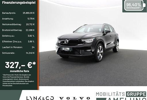 Gebraucht Volvo EX40 Core 175 kW (238 PS) 2022 Schwarz SUV