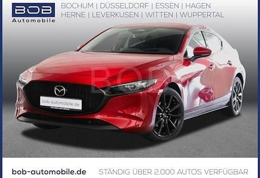 Gebraucht Mazda 3 Exclusive 186 PS (136 kW) 2024 Rot Limousine