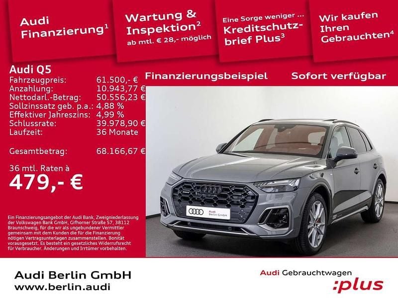 Gebraucht Audi Q5 S-Line 367 PS (269 kW) 2025 Chronosgrau metallic SUV