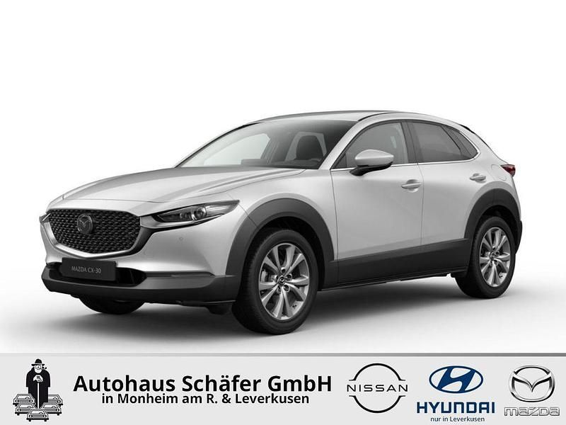 Weiss Neu 2025 Mazda CX-30 Exclusive-Line SUV | 28.877 € - Bild 1/4