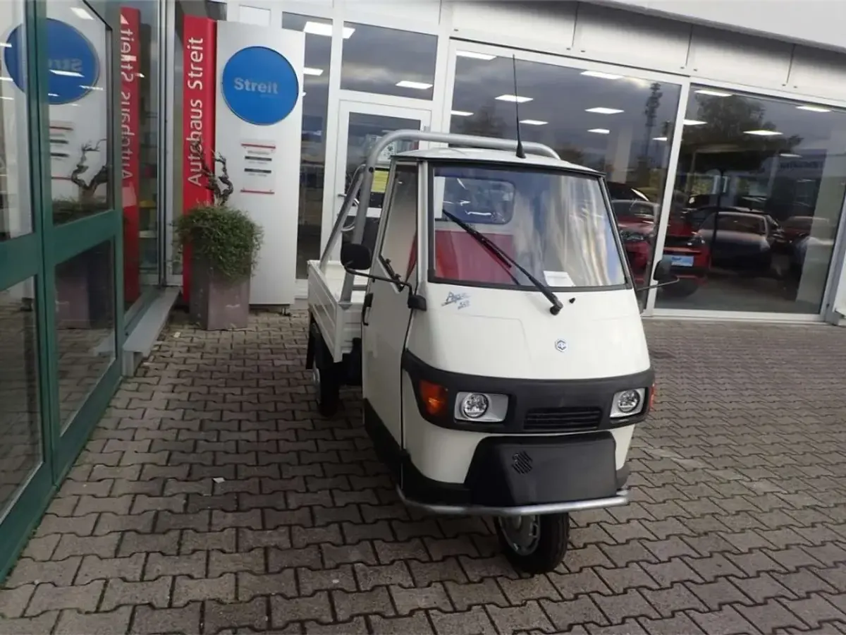 Neu Piaggio APE 2026 Weiß Kleinwagen