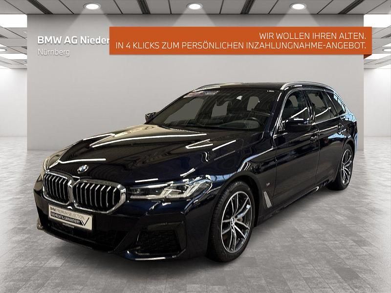 Schwarz Gebraucht 2022 BMW 540 Efficient Dynamics Kombi | 53.690 € (Teuer) - Bild 1/4