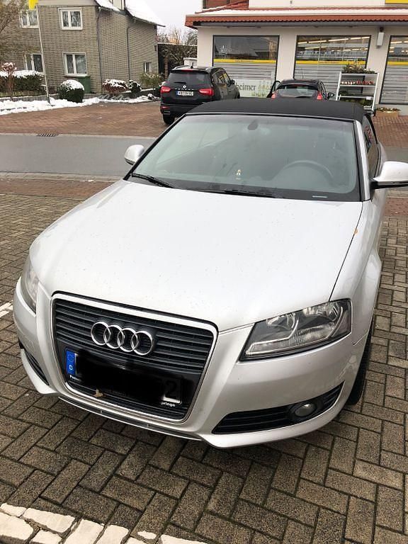 Silber Gebraucht 2008 Audi A3 Cabriolet Ambition Cabrio | 6.100 € (Superpreis) - Bild 1/4