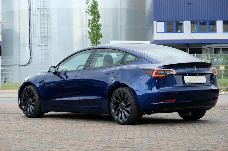 Gebraucht Tesla Model 3 Performance 377 kW (513 PS) 2022 Blau Limousine