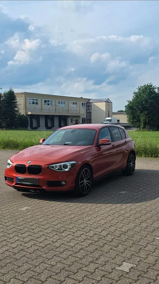 Gebraucht BMW 116 136 PS (100 kW) 2014 Orange Kleinwagen