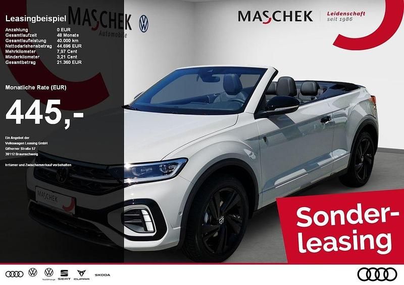 Ascotgrau / schwarz Neu 2025 VW T-Roc Cabriolet Karmann Cabrio | 48.500 € (Etwas zu teuer) - Bild 1/4