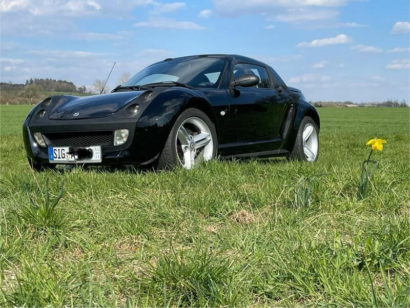 Schwarz Gebraucht 2003 Smart Roadster Cabrio | 5.990 € (Fairer Preis) - Bild 1/4