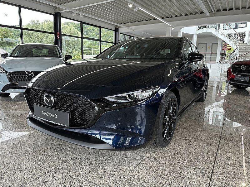 Neu Mazda 3 140 PS (102 kW) 2026 Blau Limousine