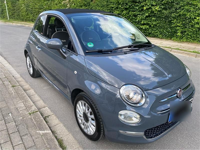 Grau Gebraucht 2018 Fiat 500C Cabrio | 8.699 € (Fairer Preis) - Bild 1/4