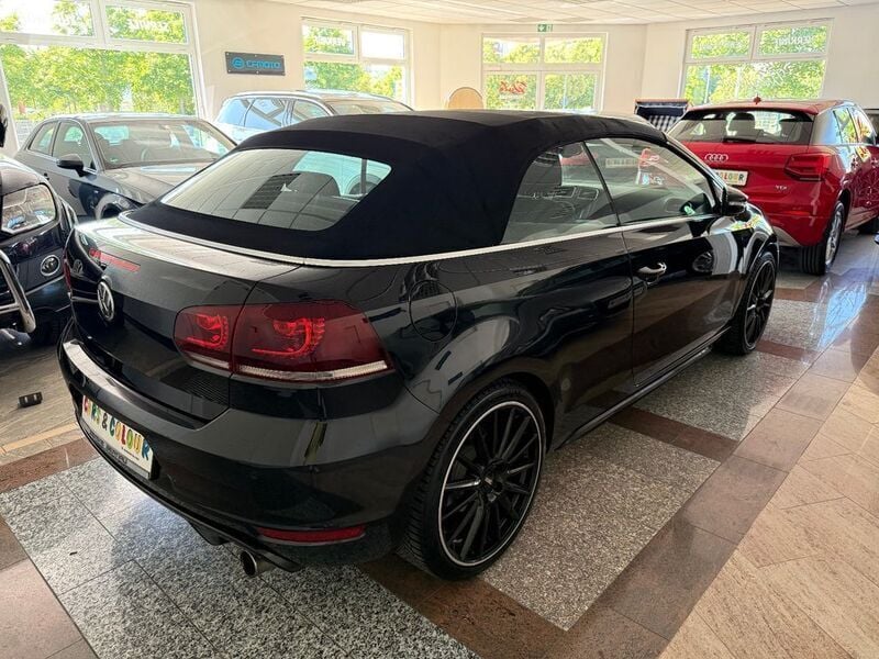 Gebraucht VW Golf Cabriolet GTI 211 PS (155 kW) 2013 Schwarz Cabrio