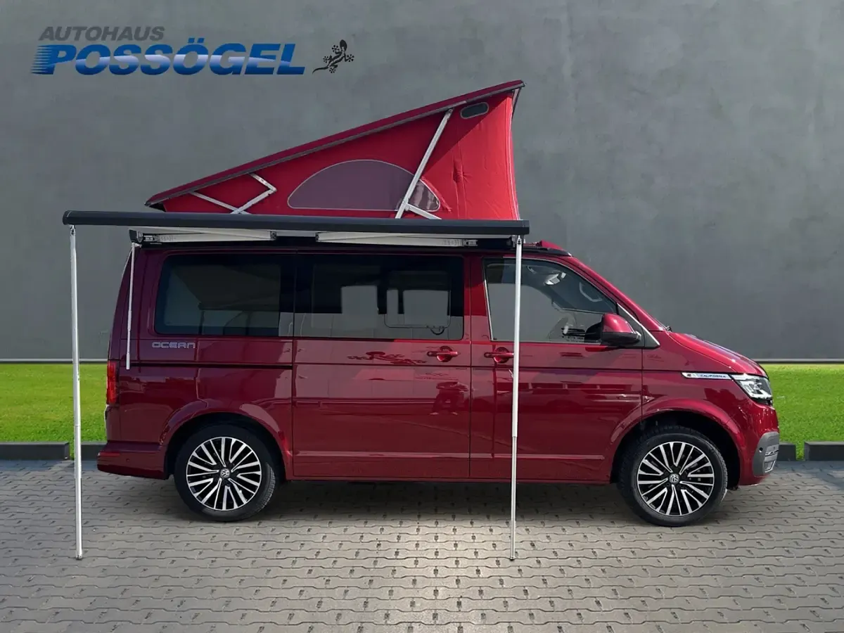Gebraucht VW California California 204 PS (150 kW) 2024 Rot Van
