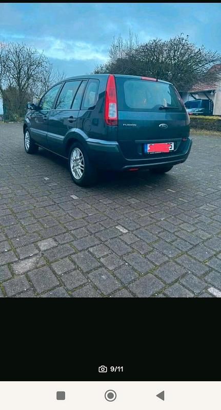 Gebraucht Ford Fusion 101 PS (74 kW) 2007 Schwarz Kleinwagen