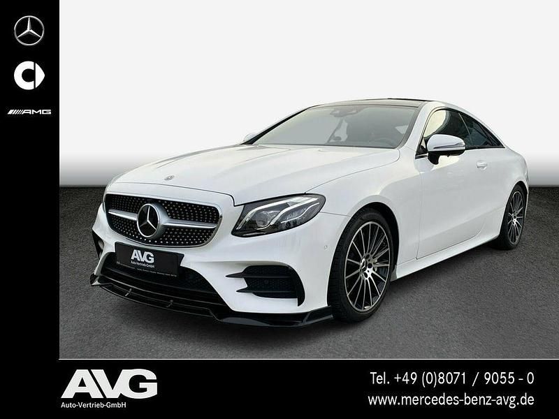 Unilack polarweiß Gebraucht 2018 Mercedes E350 AMG Coupé | 34.400 € (Fairer Preis) - Bild 1/4