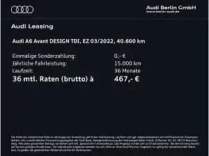 Gebraucht Audi A6 204 PS (150 kW) 2022 Schwarz (mythosschwarz metallic) Kombi