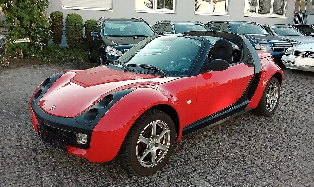 Gebraucht Smart Roadster 61 PS (44 kW) 2003 Rot Cabrio
