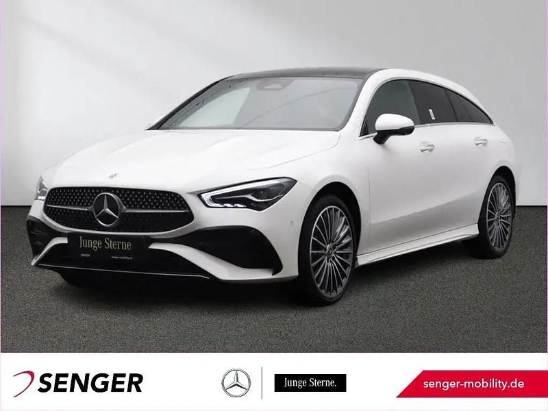 Unilack polarweiß Gebraucht 2024 Mercedes CLA250e Shooting Brake AMG Kombi | 38.980 € (Fairer Preis) - Bild 1/1