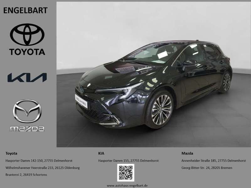 Black mica / ink Gebraucht 2023 Toyota Corolla Team Kleinwagen | 25.490 € (Fairer Preis) - Bild 1/4