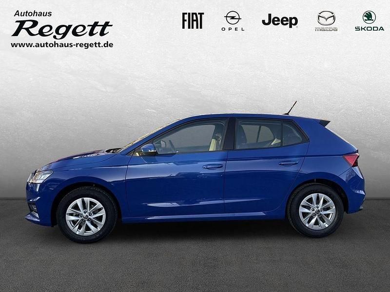 Gebraucht Skoda Fabia Selection 95 PS (69 kW) 2024 Blau Limousine