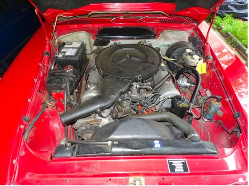 Gebraucht Mercedes 350 200 PS (147 kW) 1971 Rot Cabrio