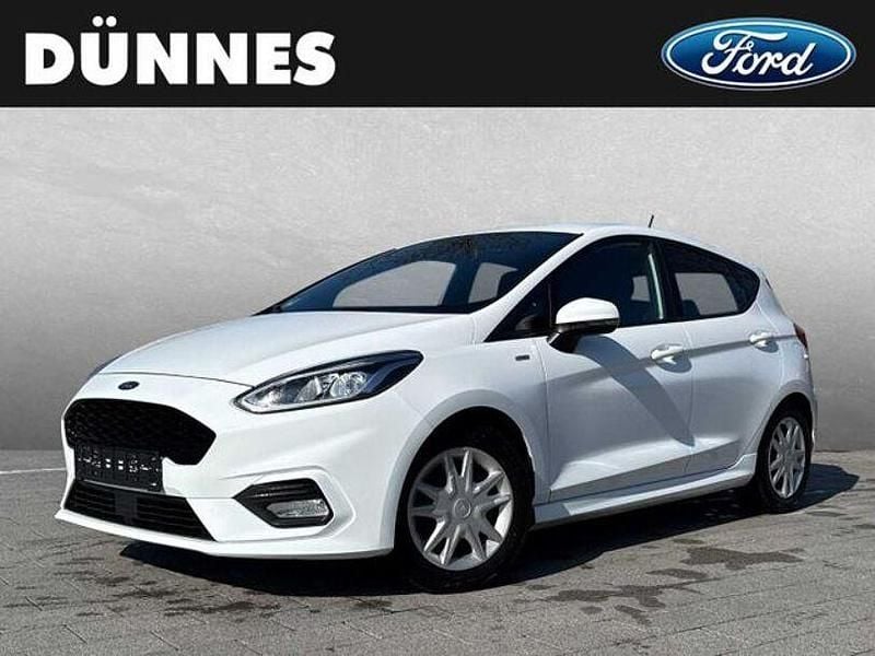 Gebraucht Ford Fiesta ST-Line 101 PS (74 kW) 2018 Weiß Kleinwagen