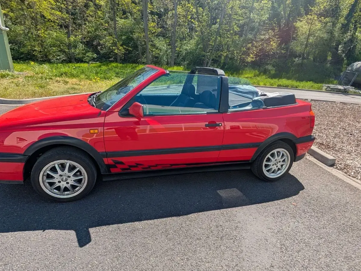 Gebraucht VW Golf Cabriolet 75 PS (55 kW) 1994 Rot Cabrio