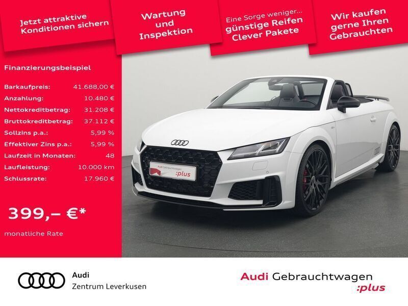 Schwarz Gebraucht 2022 Audi TT Sport Cabrio | 41.688 € (Etwas zu teuer) - Bild 1/4