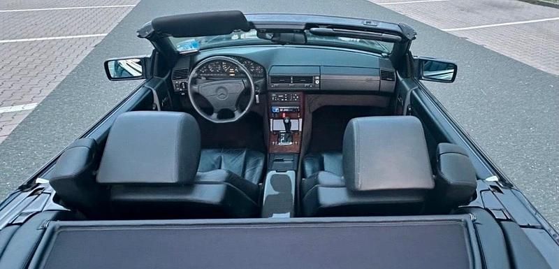 Gebraucht Mercedes SL280 193 PS (141 kW) 1995 Blau Cabrio