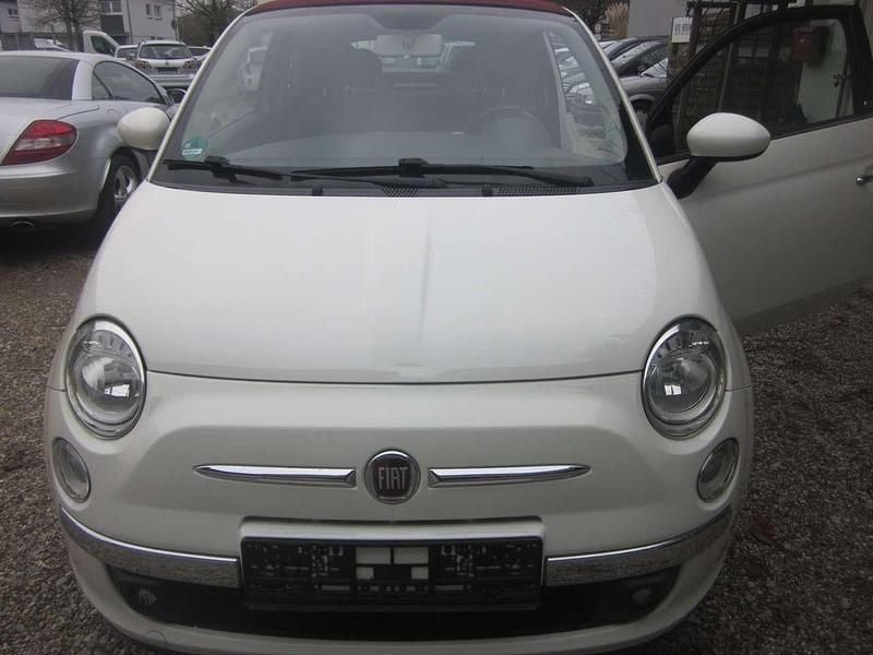 Gebraucht Fiat 500 Lounge 69 PS (50 kW) 2015 Weiß Cabrio