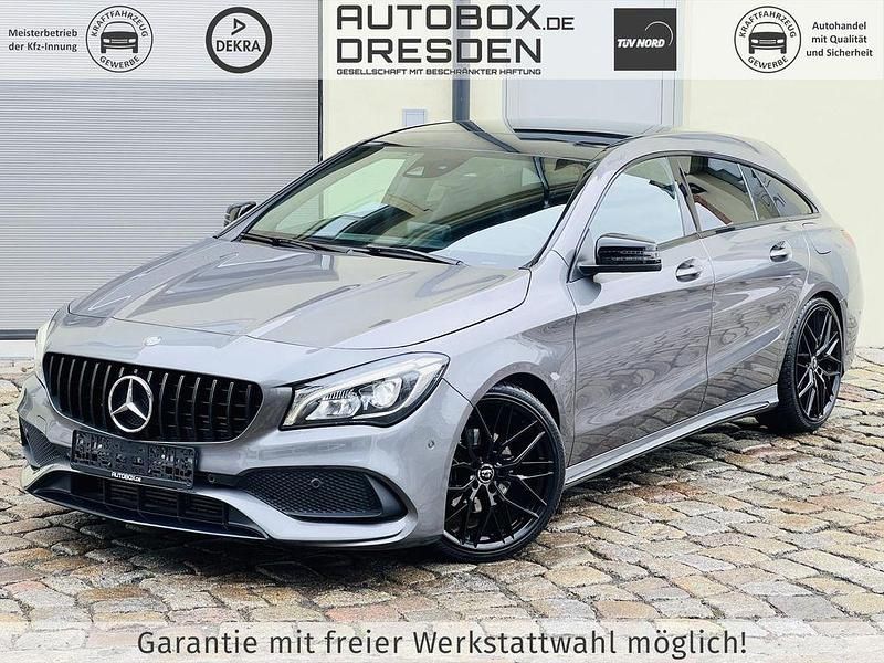 Grau Gebraucht 2017 Mercedes CLA180 Shooting Brake AMG line Kombi | 16.490 € (Fairer Preis) - Bild 1/4