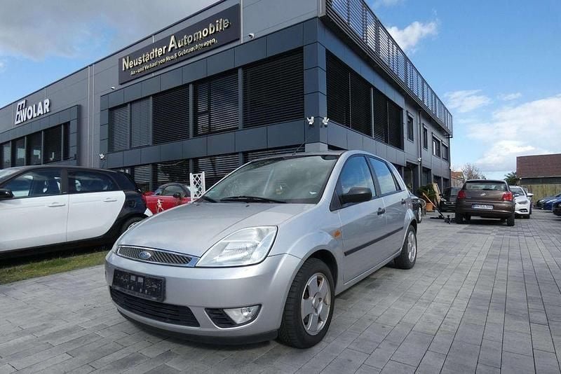 Gebraucht Ford Fiesta Ghia 101 PS (74 kW) 2002 Grau metallic Kleinwagen